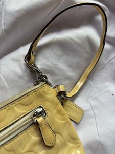 Big coach wristlet