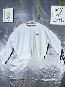 Fila White Sweatshirt