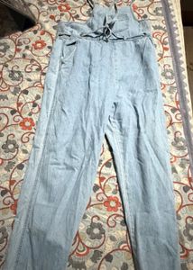 Denim Overall Jumpsuit