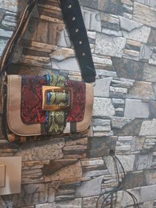 Patchwork Crossbody with gucci dust bag