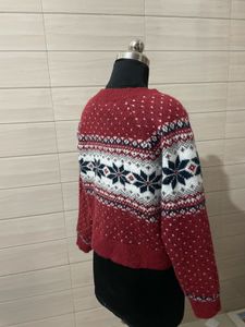 Old navy imported Cozy Snowflake Cardigan