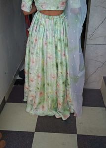 lehnga choli with long dupatta