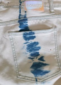 Qutryt Tie Dye Skinny Jeans