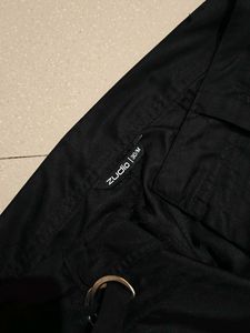 Black Cargo Pants - Y2K Style