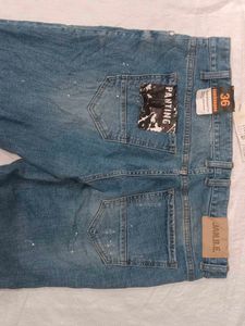 Distressed Denim Jeans