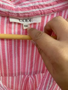 Striped Pink Long Sleeve Top