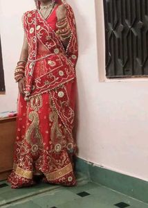 Stunning Red Bridal Lehenga
