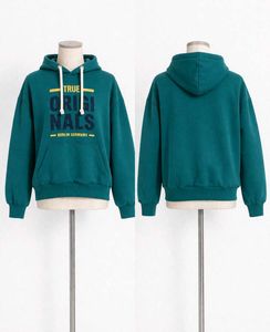 Green Graphic Hoodie