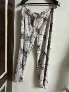 Cute Dog Print Pajama Pants