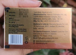 Pilgrim 24k Gold Facial Mask