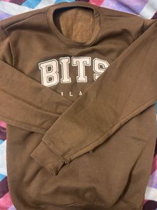Brown Graphic Sweatshirt