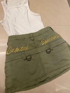 Mini Cargo Skirt