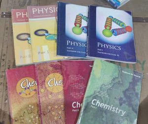 Physics & Chemistry Textbooks for Class XI and XII