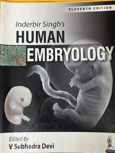 Inderbir Singh's Human Embryology