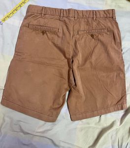 Men's Brown Chino Khaki Shorts