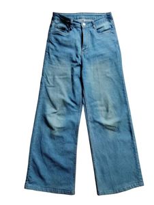 Wide Leg Denim Jeans