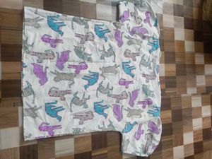 Cat Print T-Shirt