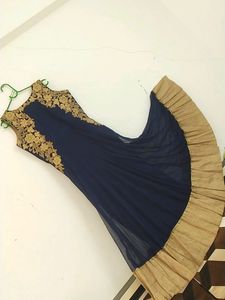 Attractive Zari Work Beautiful Looking Full Anarkalli  Long Gown With Dupatta And Silk Chudidar 💥✨🥳🎉