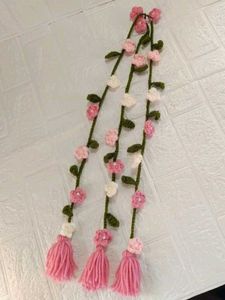 ✨crochet Floral Hair paranda✨🌷