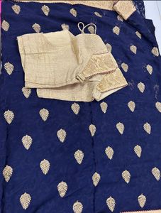 saree with 5xl blouse