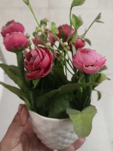 Artificial Flower Pot