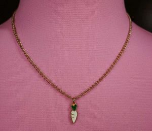 Carrot Charm Necklace