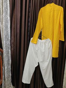 Yellow Kurta Set