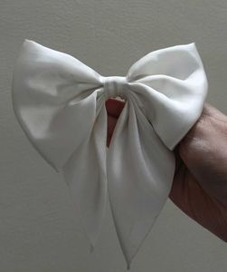 Elegant Satin Hair Bow Clip