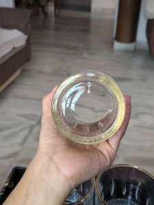 Set of 6 Crystal Cut Tumblers