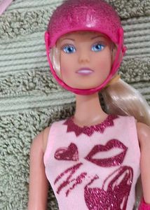 Sparkly Pink Skirt &amp; Top  skatter doll