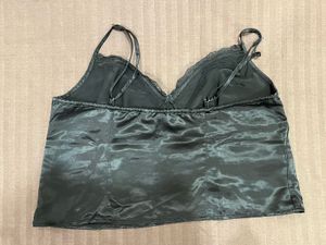 Satin Lace Trim Cami Top (Pack of 2)