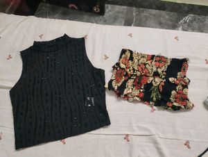 Chic Crop Tops Set