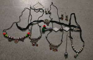 navratri jewellery oxidised
