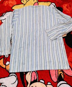 Striped Long Sleeve Kurti