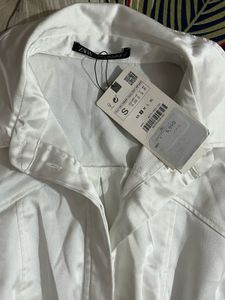 Zara Satin Belted Dress