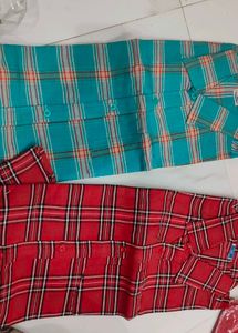 Plaid Casual Shirts - 2 Pack