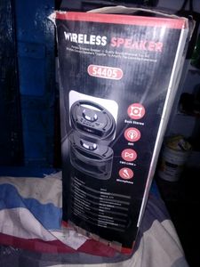 Portable Bluetooth Speaker with Lights