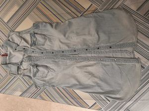 Denim Shirt Dress