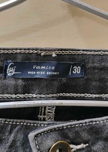Black and Grey Jeans Set