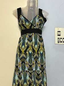 Pintrest padded Boho Maxi Dress