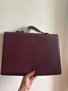 Miraggio Burgundy Handbag