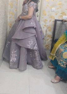 beautiful engagement gown