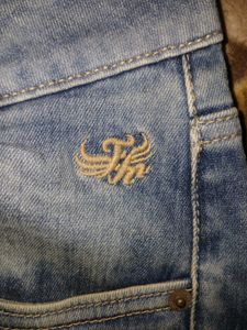 ORIGINAL Flying Machine Men's Blue Wash Jeans