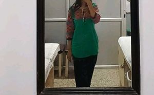 Green Short Kurti