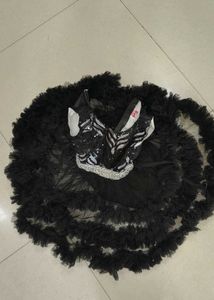 Stunning Black Sequin Lehenga Choli
