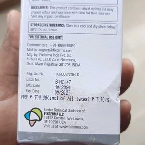 Fix Derma Nigrilite Cream