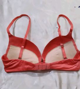 Peach victorias secret bra