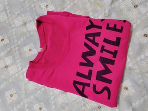Rose Pink Sweatshirt