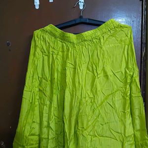 Beautiful Green Kurta Embroidery with palazzo