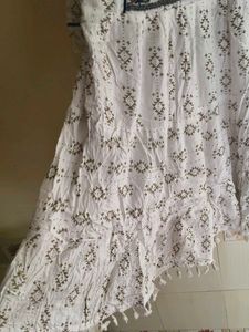 Embellished White Kurta